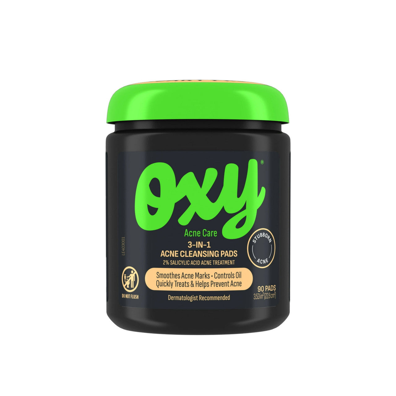 Oxy 3 in 1 Maximum Strength Acne Treatment Pads, 90 Ct